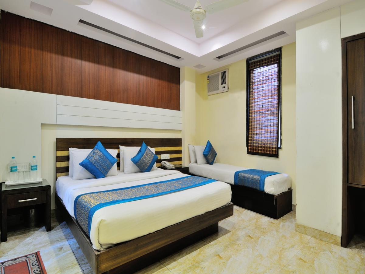 Hotel Gold Star Inn - Paharganj New Delhi Exteriör bild